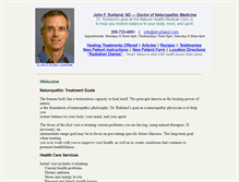 Tablet Screenshot of drruhland.com